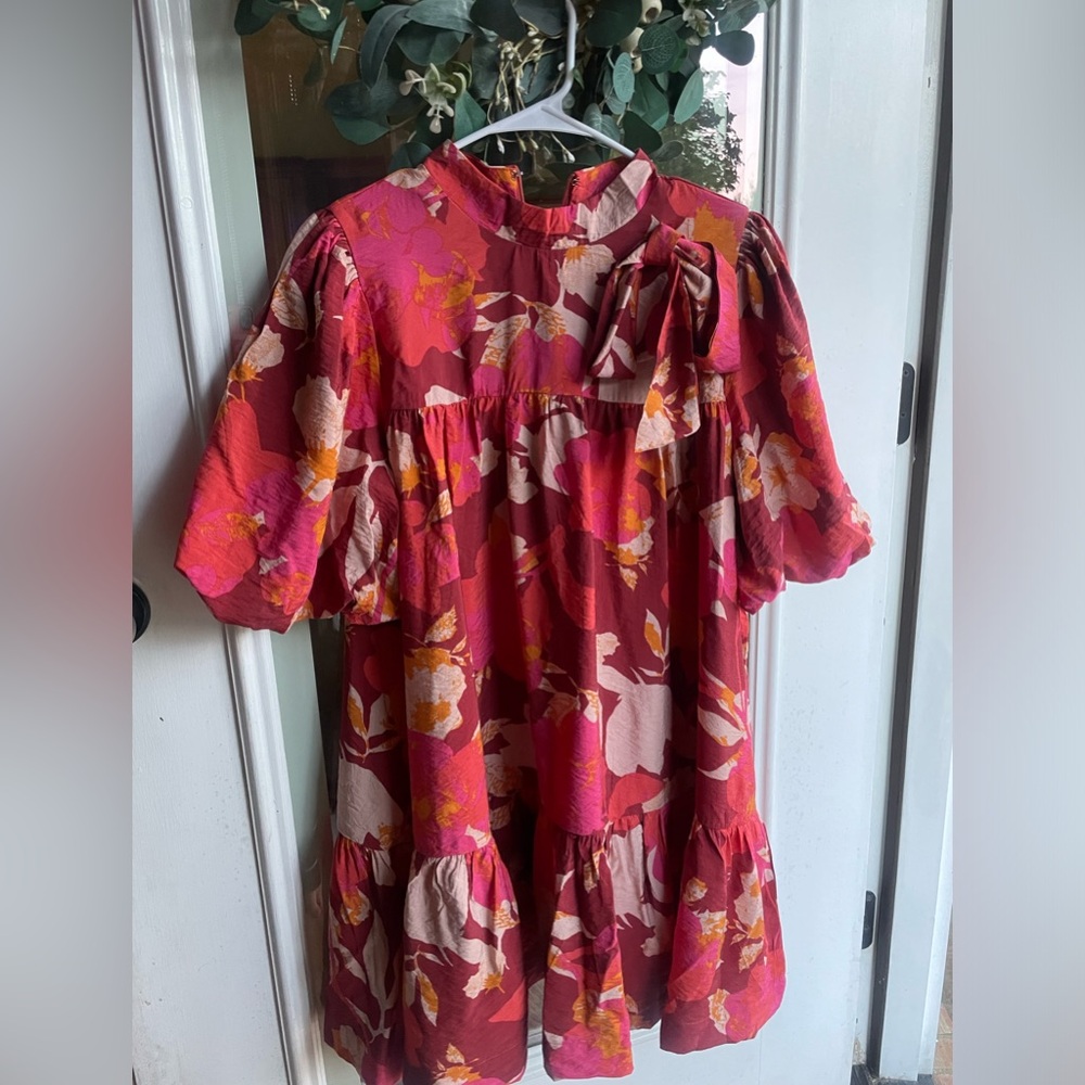 NEW Fall Floral Dress Size M